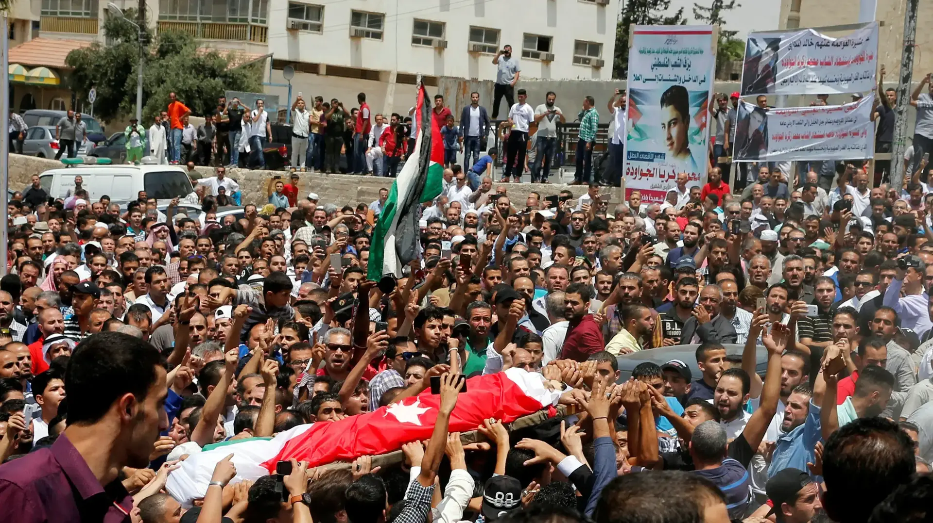 הלווית מוחמד ג'אוודה בעמאן,ירדן הלווית מוחמד ג'אוודה בעמאן,ירדן