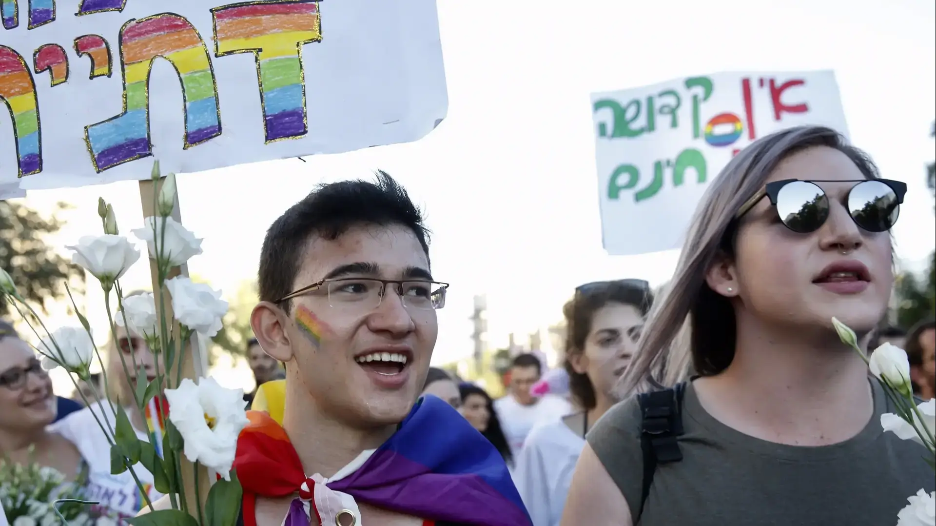 משתתפי מצעד הגאווה בירושלים 3 באוגוסט 2017 משתתפי מצעד הגאווה בירושלים 3 באוגוסט 2017