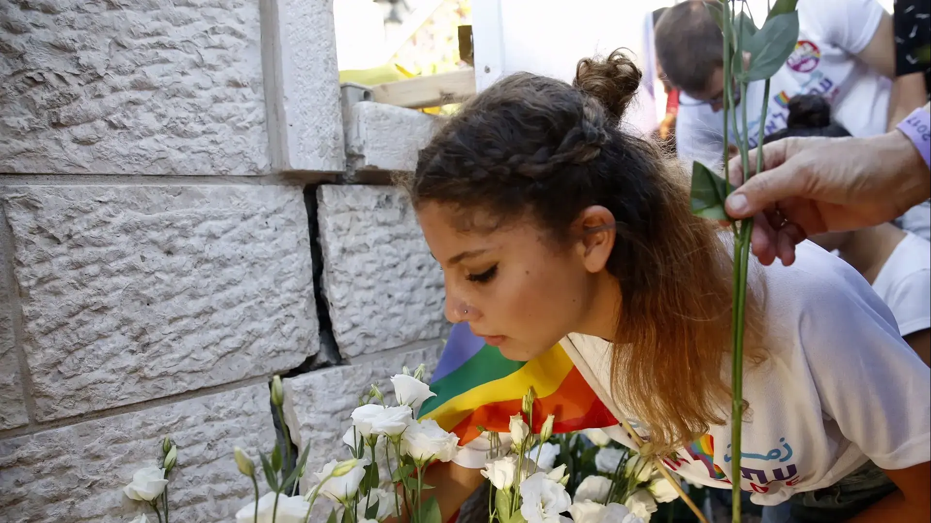 משתתפי מצעד הגאווה בירושלים  3 באוגוסט 2017