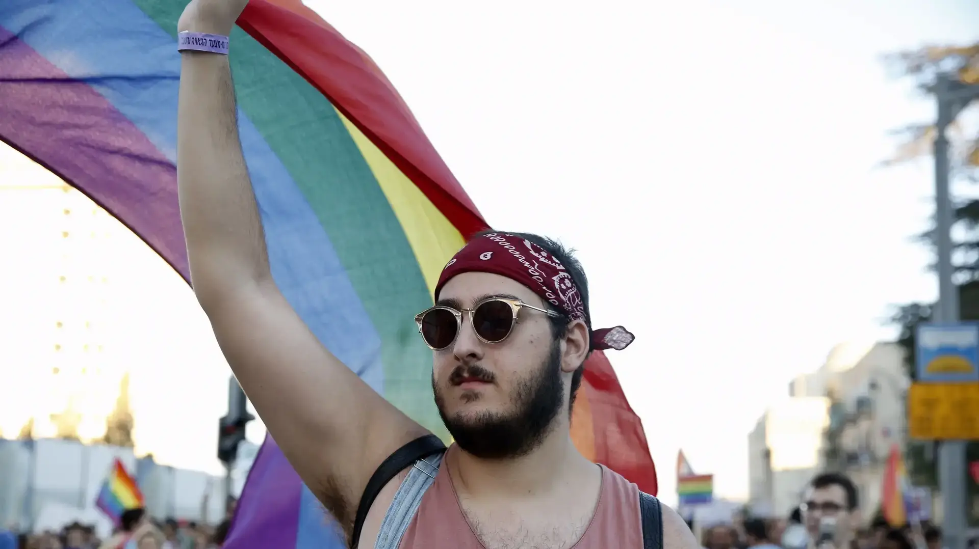 משתתפי מצעד הגאווה בירושלים 3 באוגוסט 2017 משתתפי מצעד הגאווה בירושלים 3 באוגוסט 2017