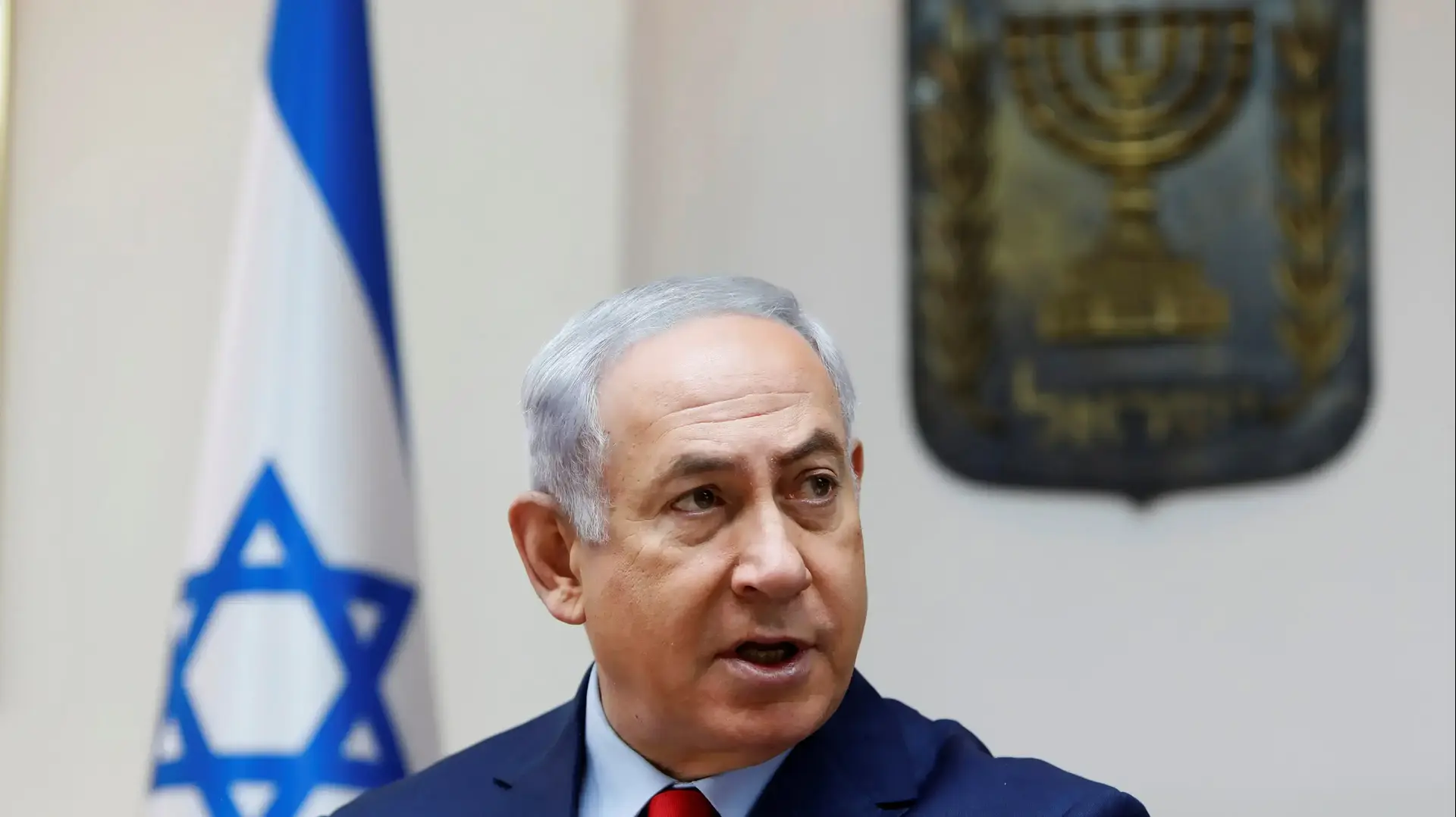 ראש הממשלה בנימין נתניהו בישיבת הממשלה, אוגוסט 2017 ראש הממשלה בנימין נתניהו בישיבת הממשלה, אוגוסט 2017