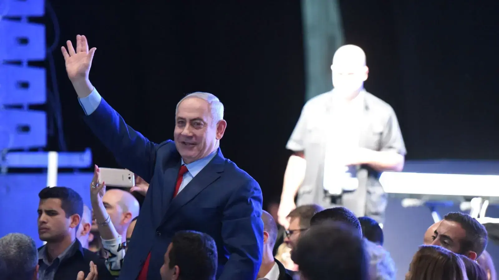 רוה"מ במפגן התמיכה של הליכוד בו בגני התערוכה תל אביב 9 באוגוסט 2017 רוה"מ במפגן התמיכה של הליכוד בו בגני התערוכה תל אביב 9 באוגוסט 2017