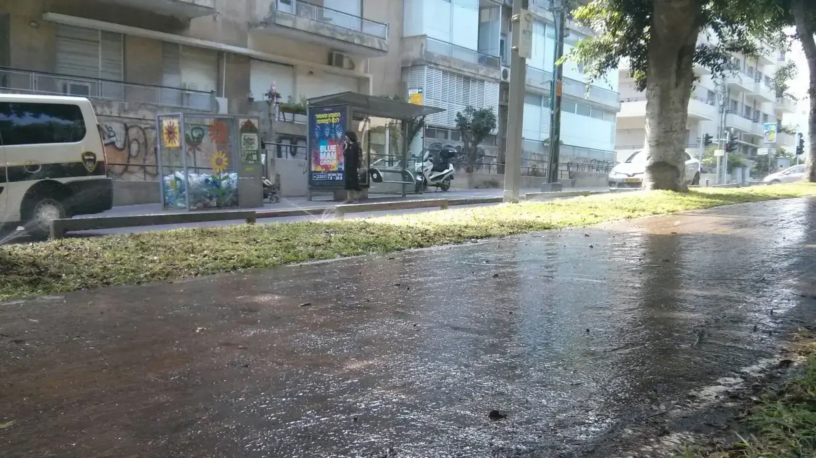 תאונת קורקינט של שלומית מלכה ברוטישילד, ת"א 13.8.17 תאונת קורקינט של שלומית מלכה ברוטישילד, ת"א 13.8.17