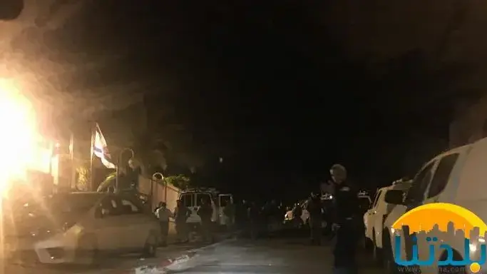 המשטרה עצרה את ראאד סלאח בביתו באום אל-פאחם, 15 באוגוסט 2017