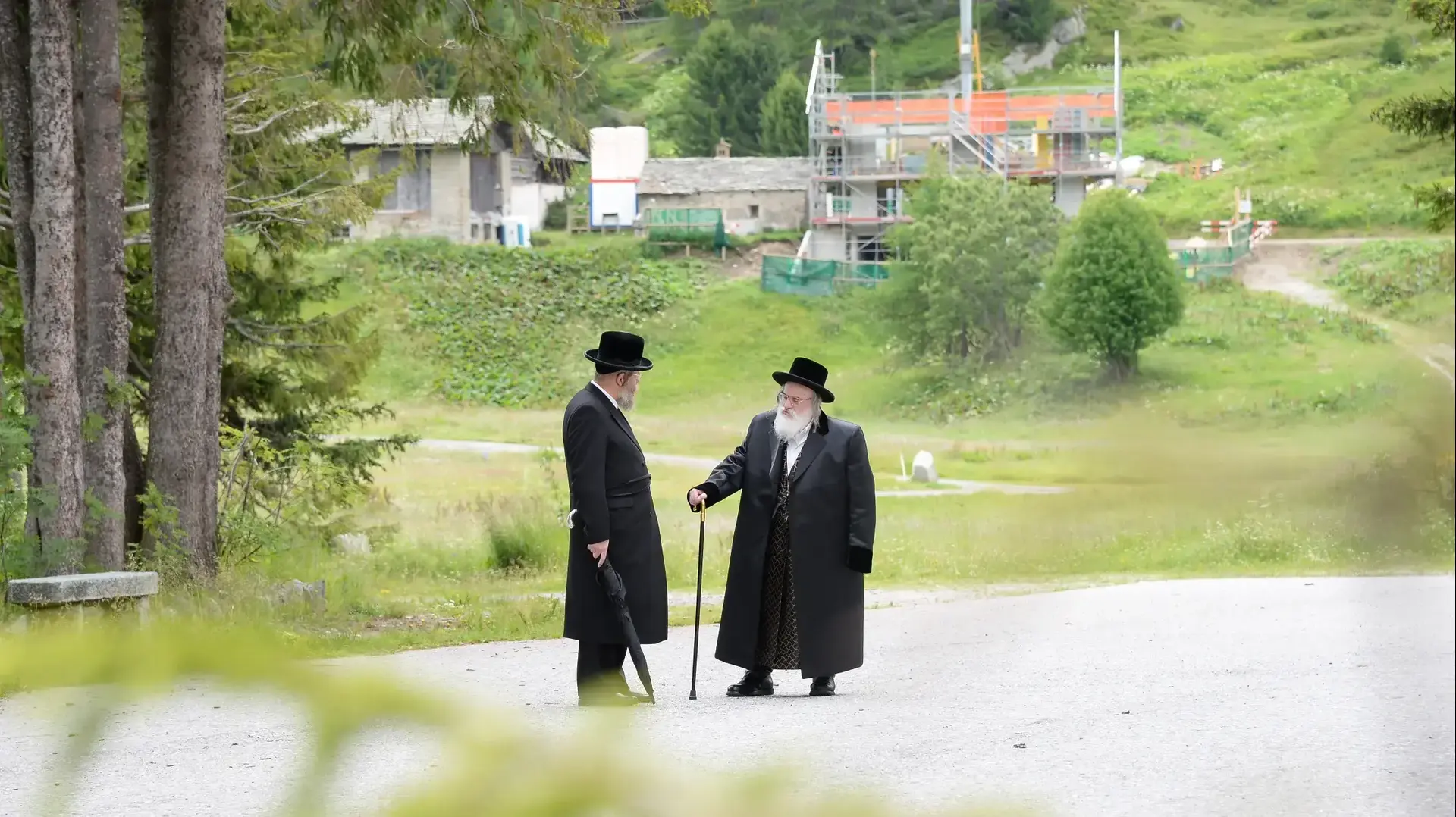 האדמו"ר מויזניץ בשוויץ אוגוסט 2017 האדמו"ר מויזניץ בשוויץ אוגוסט 2017