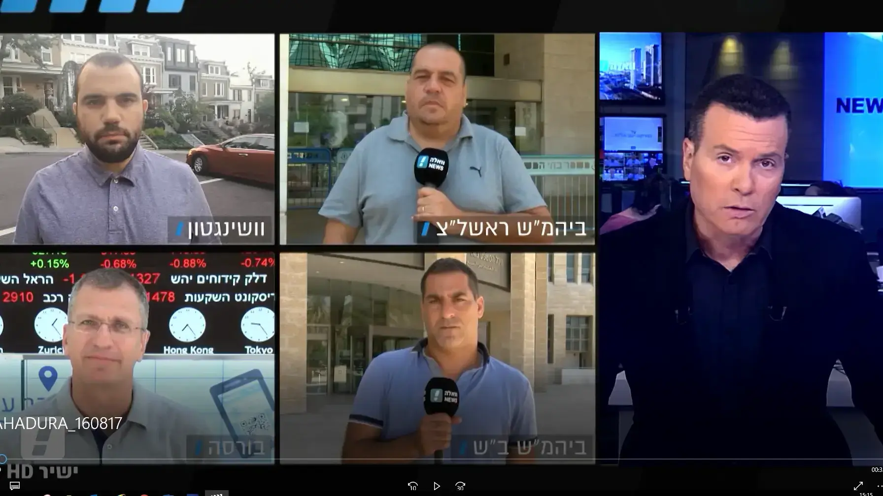 המהדורה המרכזית עם יעקב אילון 16.8.17