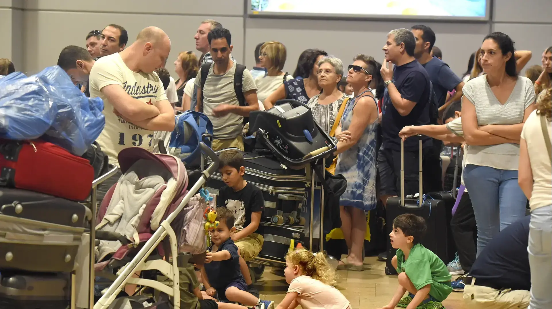 עומס שיא בנתב"ג בחודש אוגוסט 17 באוגוסט 2017