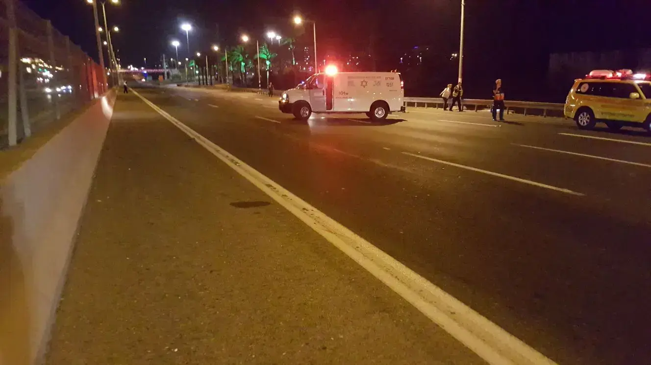 חשד לתאונת פגע וברח סמוך לנתניה, 18 באוגוסט 2017 חשד לתאונת פגע וברח סמוך לנתניה, 18 באוגוסט 2017