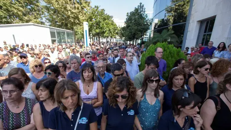 עצרת זכרון לקורבנות הפיגוע בברצלונה 19 באוגוסט 2017 עצרת זכרון לקורבנות הפיגוע בברצלונה 19 באוגוסט 2017