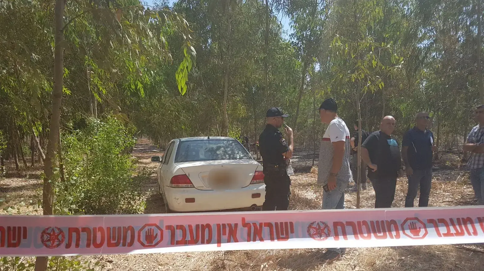 מציאת גופת אישה בשטח הסמוך למושב תל עדשים עם סימני כוויות 27.8.17 