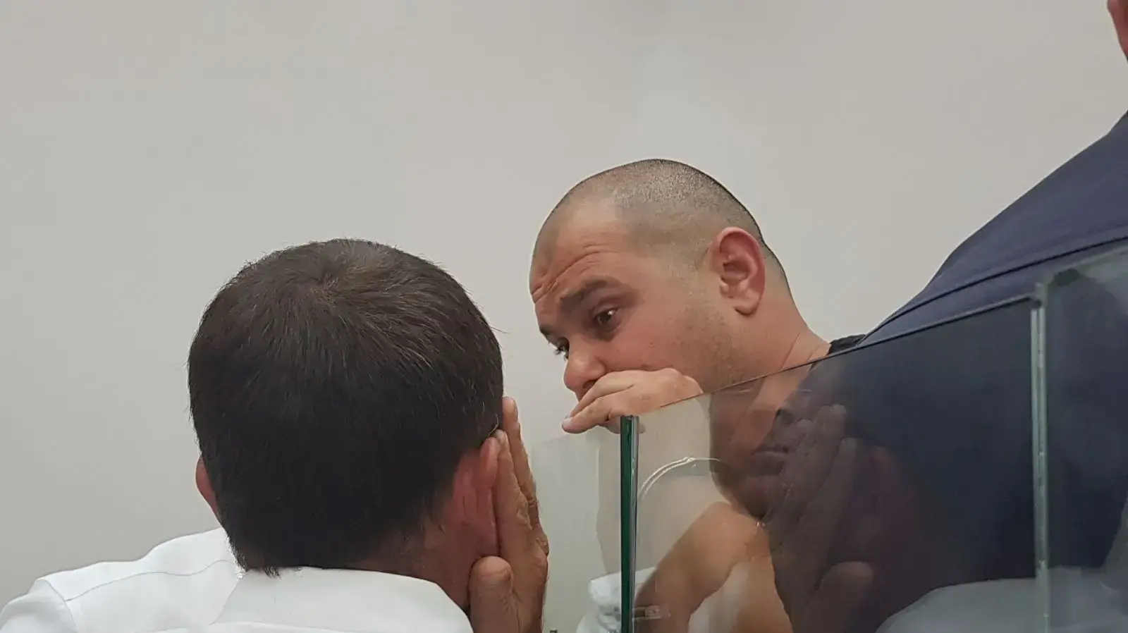 מיכאל מור בהארכת מעצרו היום בבימ"ש בנצרת 3 בספטמבר 2017 מיכאל מור בהארכת מעצרו היום בבימ"ש בנצרת 3 בספטמבר 2017