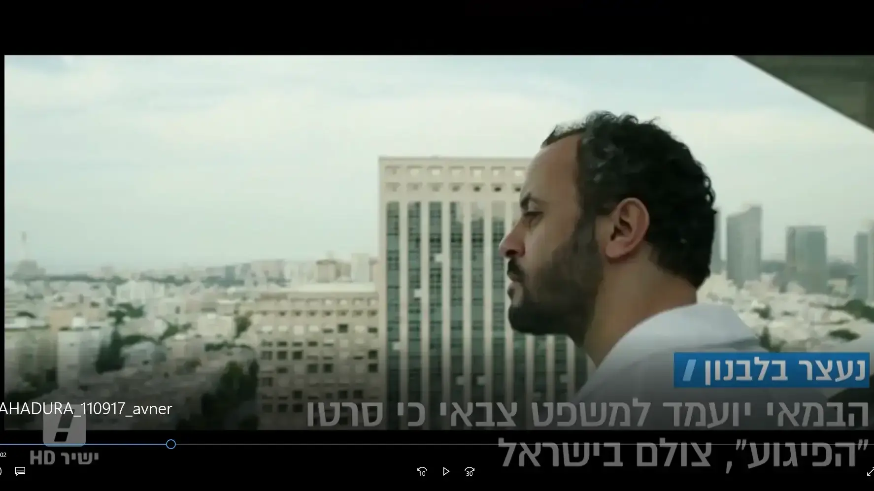 אבנר שביט על קבלת הפנים לבמאי הלבנוני והמשך תגובות פוקסטרוט מתוך המהדורה המרכזית 11.9.17