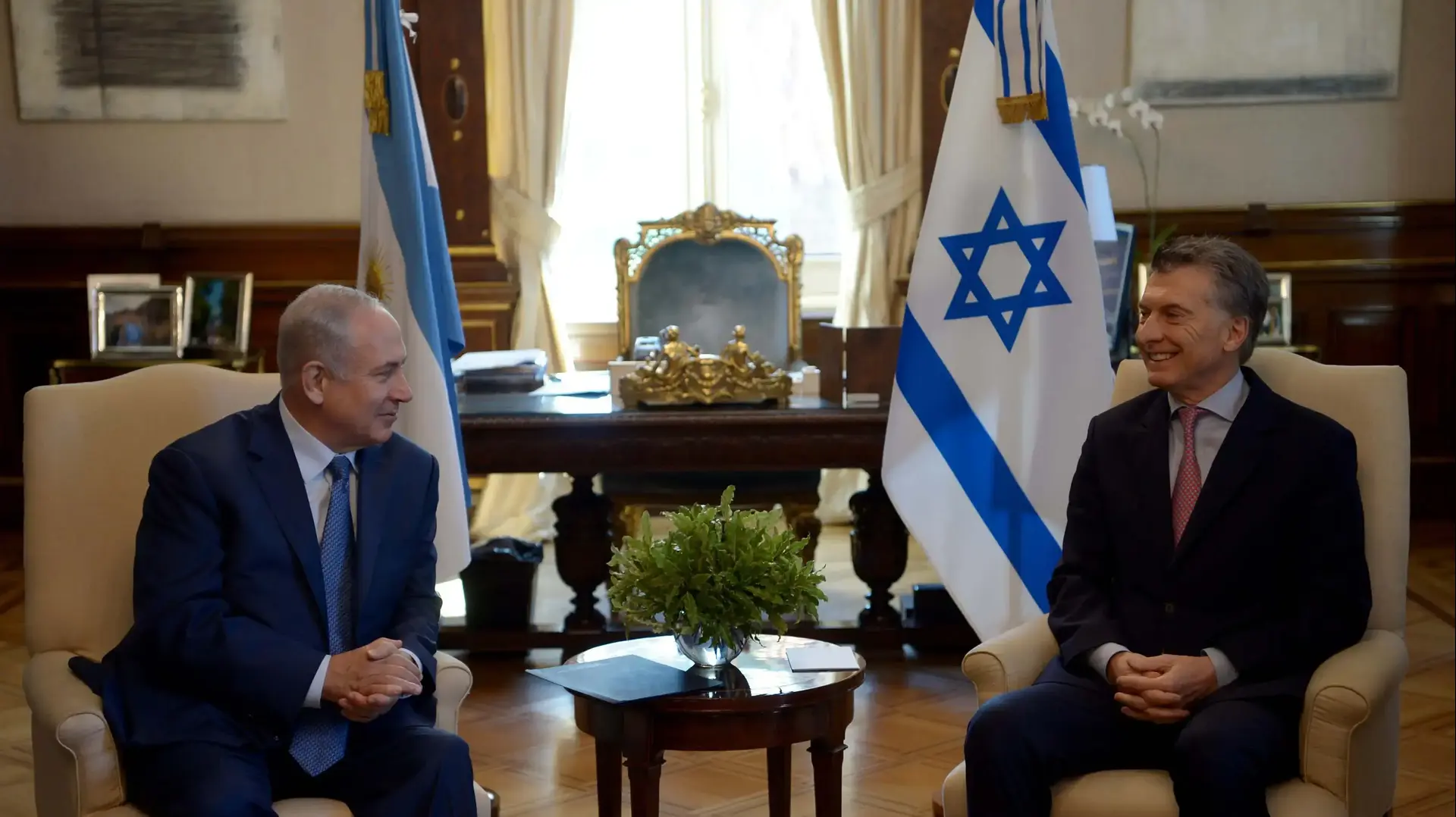 ראש הממשלה נועד עם נשיא ארגנטינה בארמון הנשיאות 12/9/17 ראש הממשלה נועד עם נשיא ארגנטינה בארמון הנשיאות 12/9/17