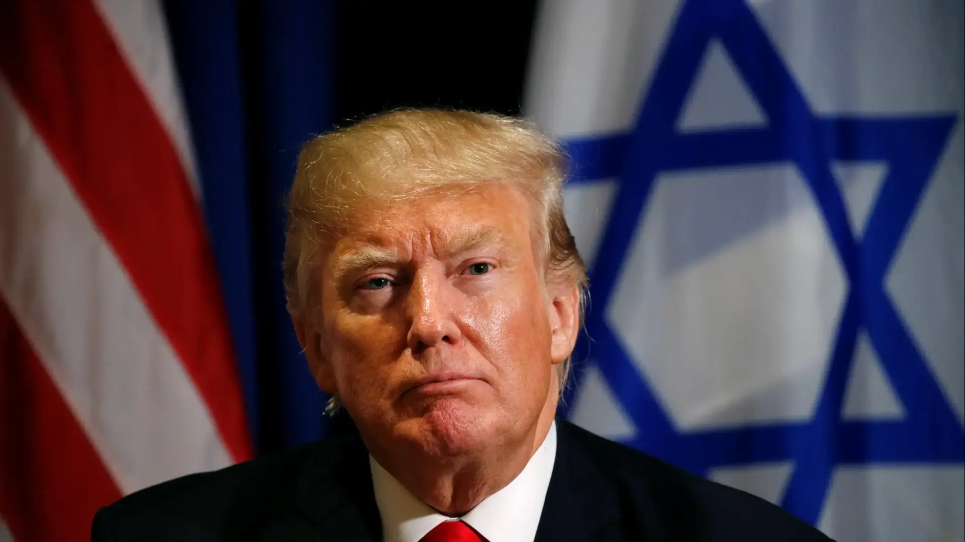 דונלד טראמפ בפגישתו עם בנימין נתניהו בעצרת האו"ם