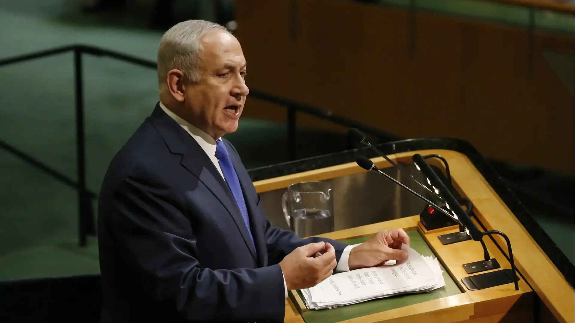 ביבי נתניהו נואם בעצרת הכללית של האו"ם 19.9.17 ביבי נתניהו נואם בעצרת הכללית של האו"ם 19.9.17