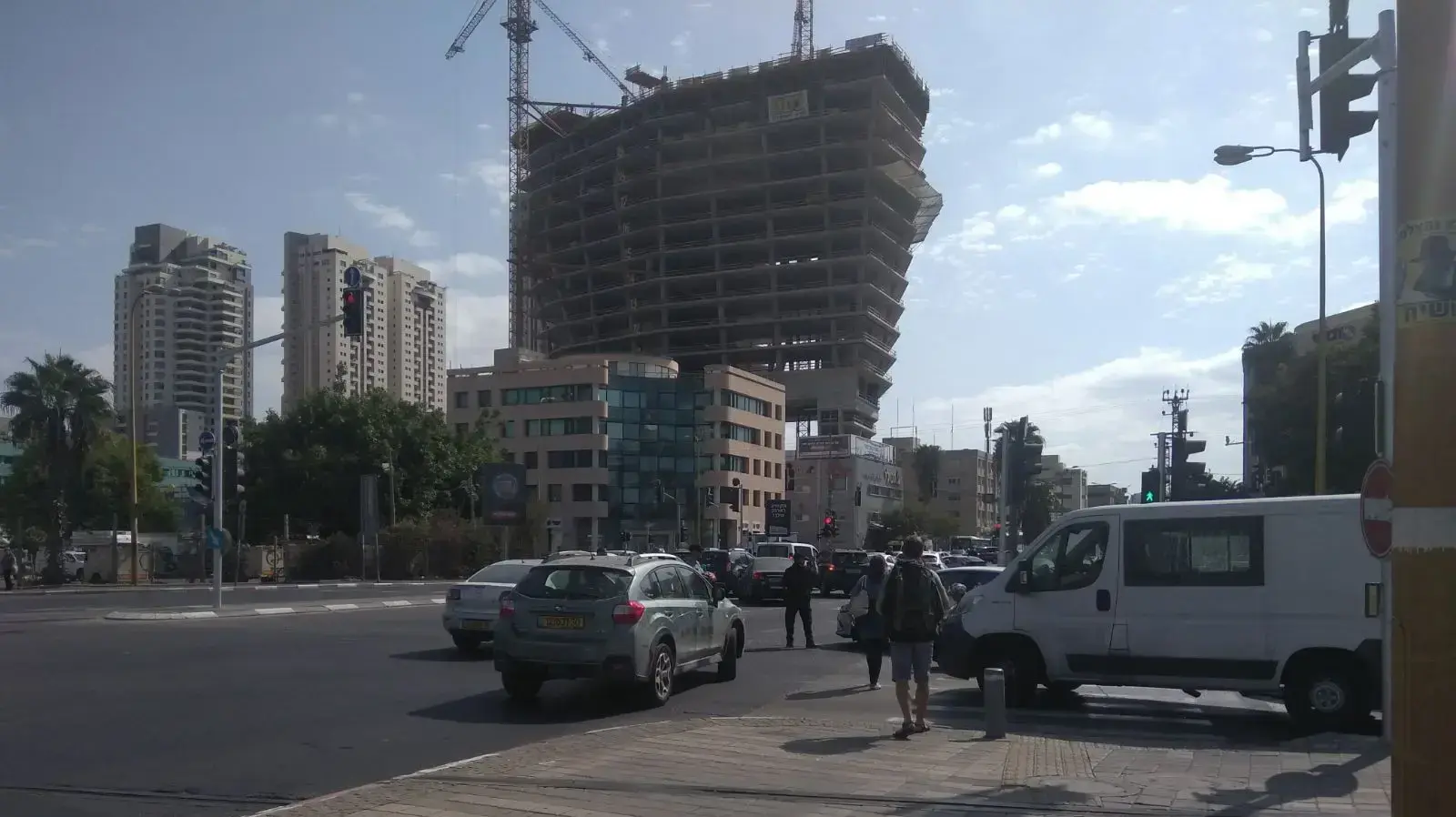 חסימת נכים בדרך השלום 24.9.17 חסימת נכים בדרך השלום 24.9.17