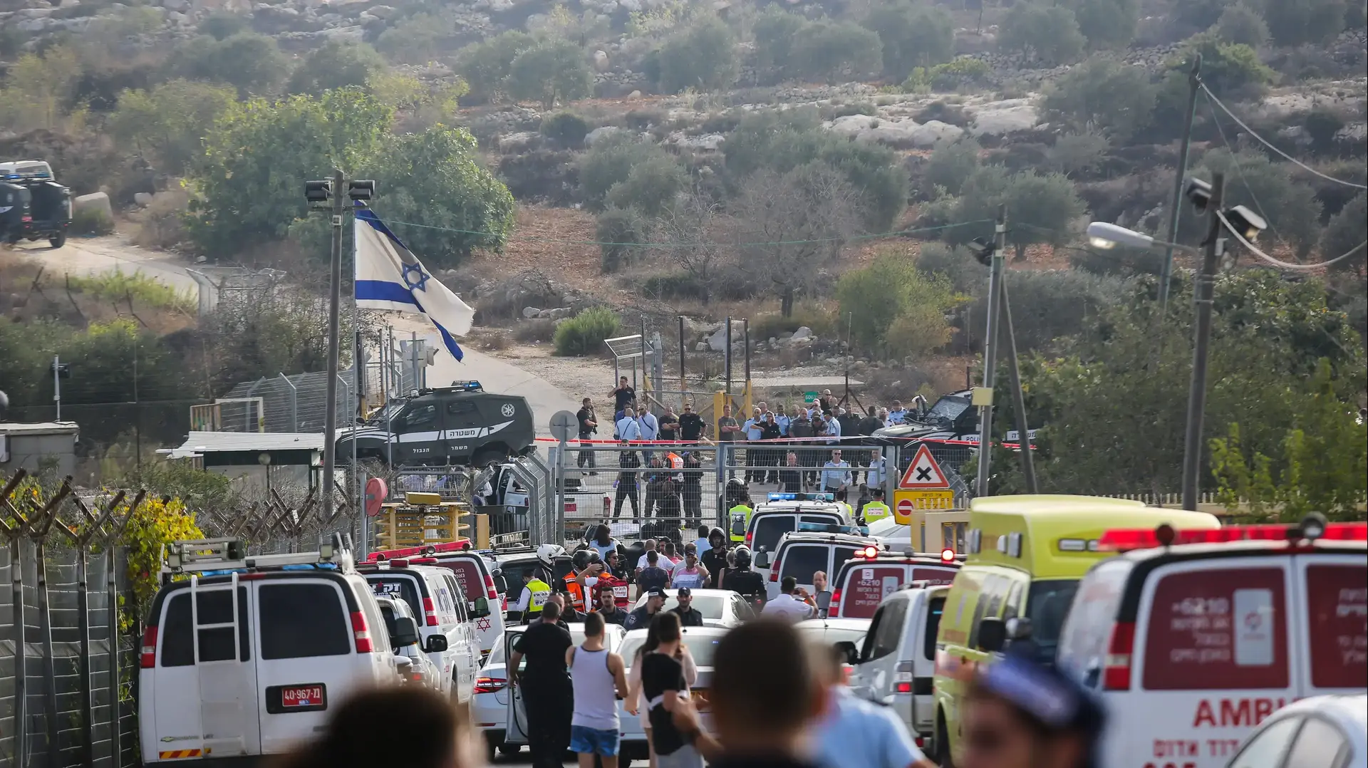 זירת הפיגוע ירי בהר אדר 26 בספטמבר 2017 זירת הפיגוע ירי בהר אדר 26 בספטמבר 2017