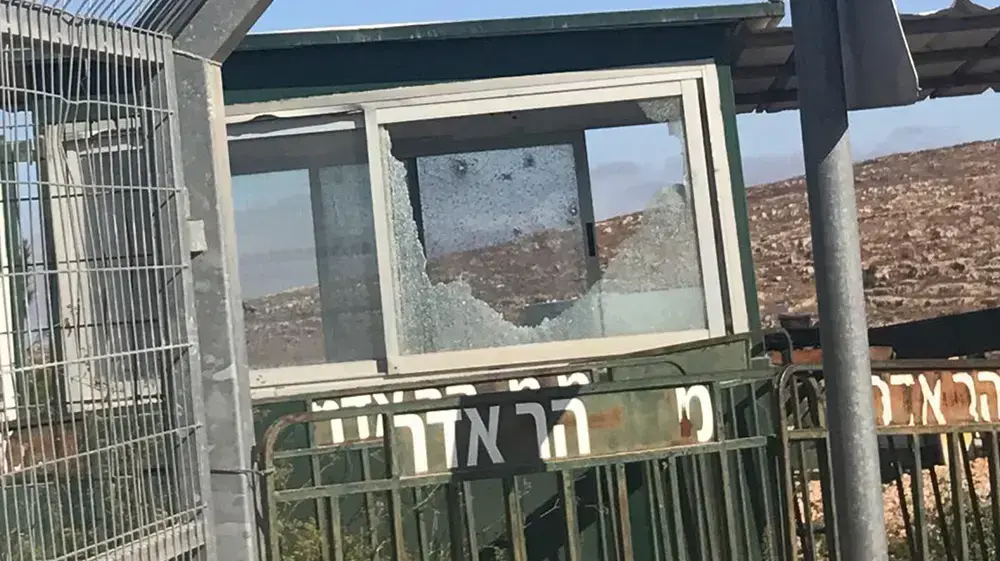 ש.ג זירת פיגוע הירי בהר אדר 26 בספטמבר 2017 ש.ג זירת פיגוע הירי בהר אדר 26 בספטמבר 2017