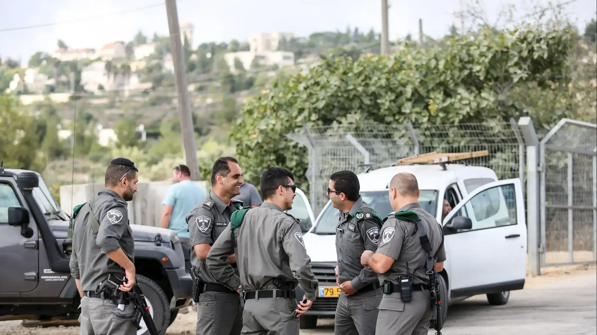 זירת הפיגוע בהר אדר 27 בספטמבר 2017 זירת הפיגוע בהר אדר 27 בספטמבר 2017