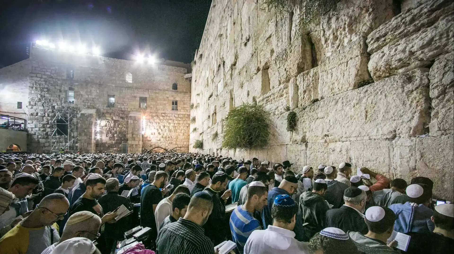 אמירת סליחות בכותל המערבי לקראת יום הכיפורים אמירת סליחות בכותל המערבי לקראת יום הכיפורים