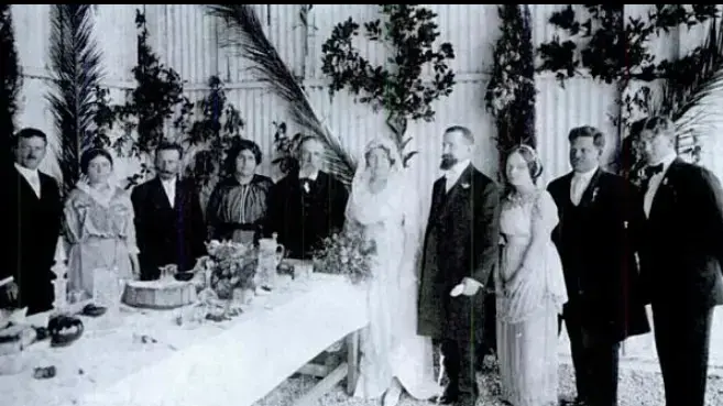 אהרונסון ביום חתונתה, 1914 אהרונסון ביום חתונתה, 1914