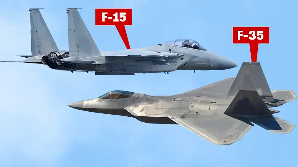 F-35 נגד F-15 F-35 נגד F-15