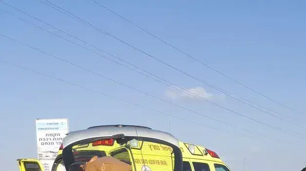 תאונת דרכים ליד קריית מלאכי שבה נהרגו שני בני אדם תאונת דרכים ליד קריית מלאכי שבה נהרגו שני בני אדם