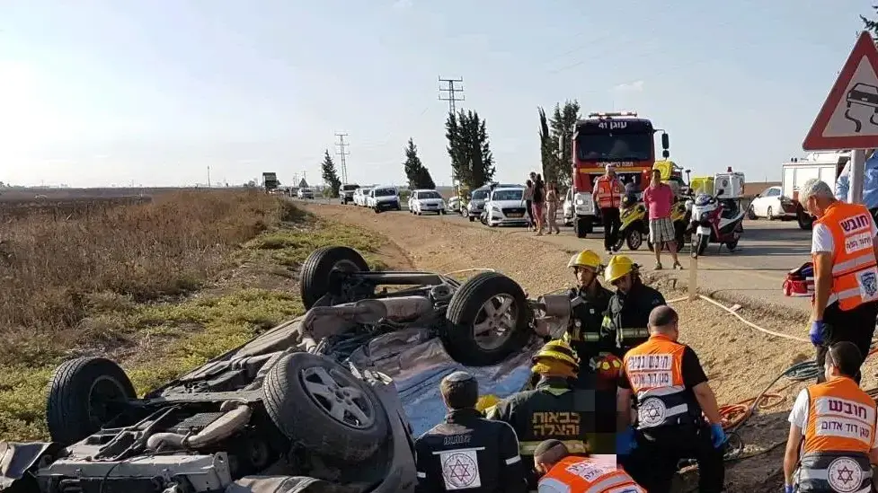 תאונת דרכים עם שני הרוגים ליד קריית מלאכי תאונת דרכים עם שני הרוגים ליד קריית מלאכי