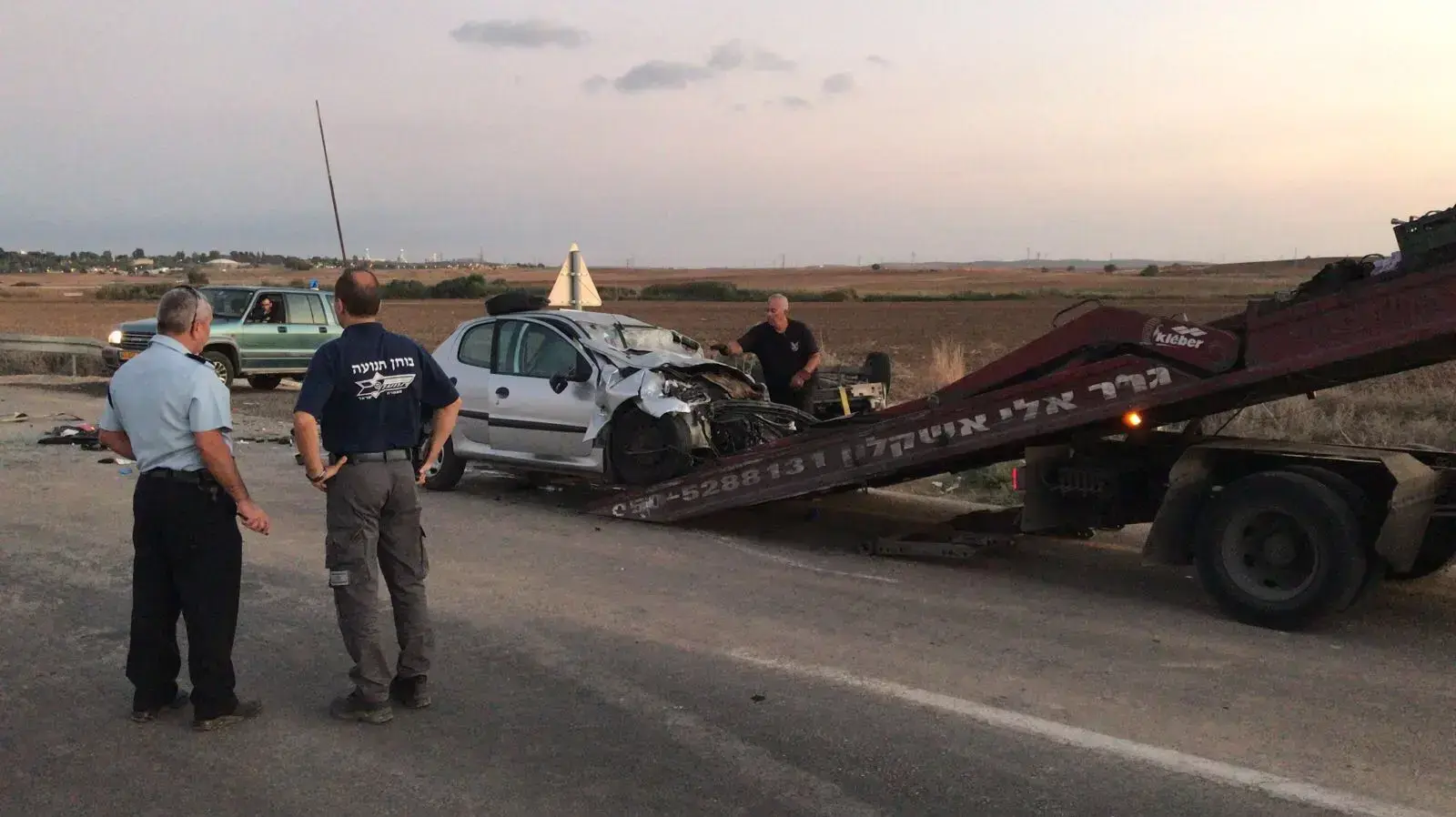 תאונת דרכים עם שני הרוגים בכביש 383 