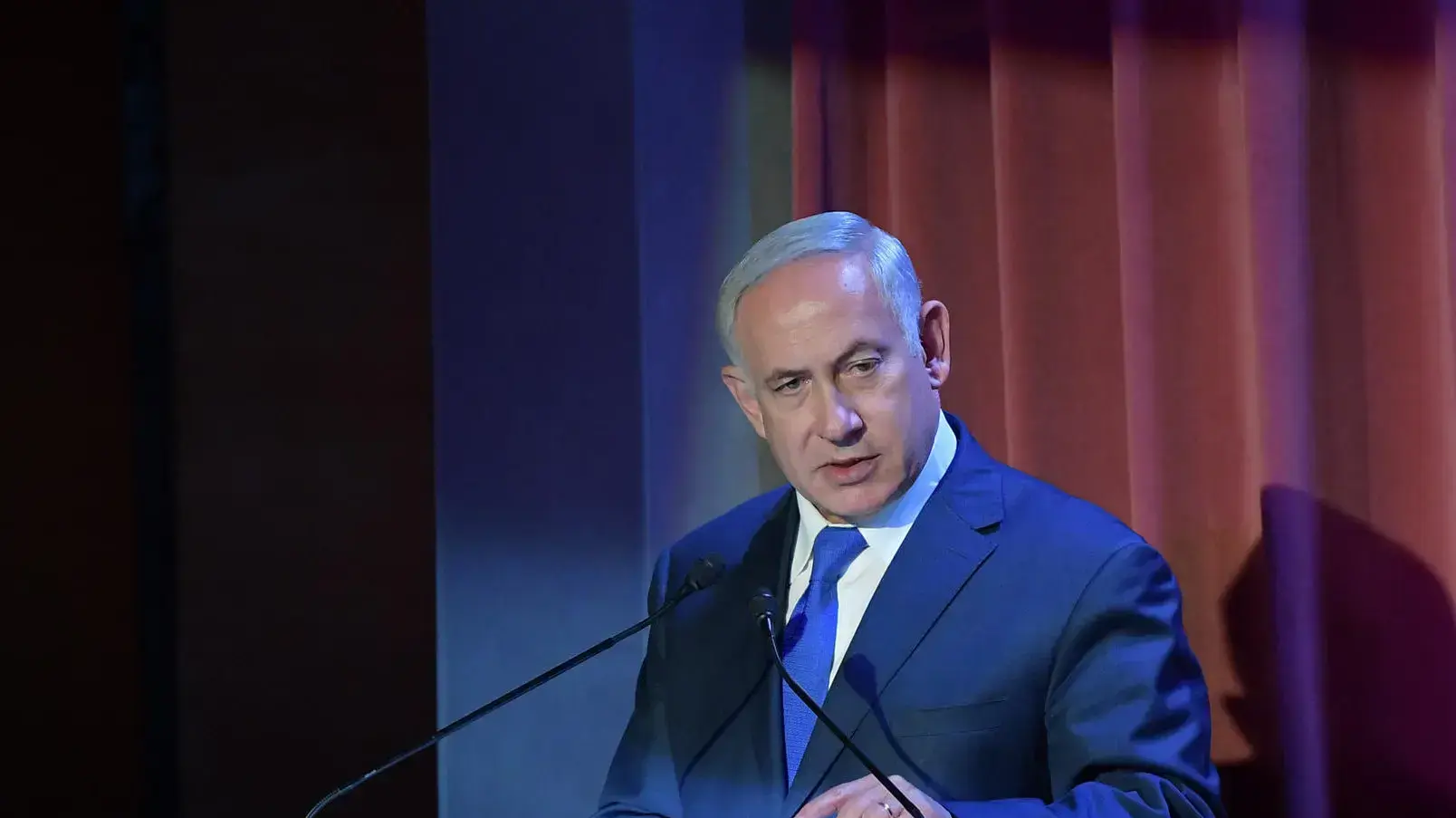 ראש הממשלה בנימין נתניהו נושא דברים בכנס תקשורת נוצרית במוזיאון ישראל, ירושלים ראש הממשלה בנימין נתניהו נושא דברים בכנס תקשורת נוצרית במוזיאון ישראל, ירושלים