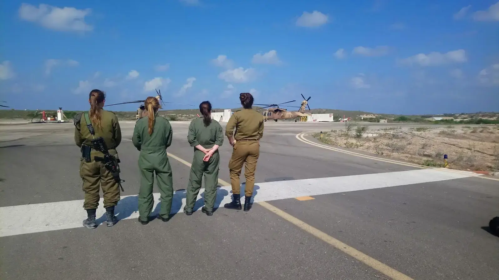 נשים חזקות בחיל האוויר בסיס חצרים נשים חזקות בחיל האוויר בסיס חצרים