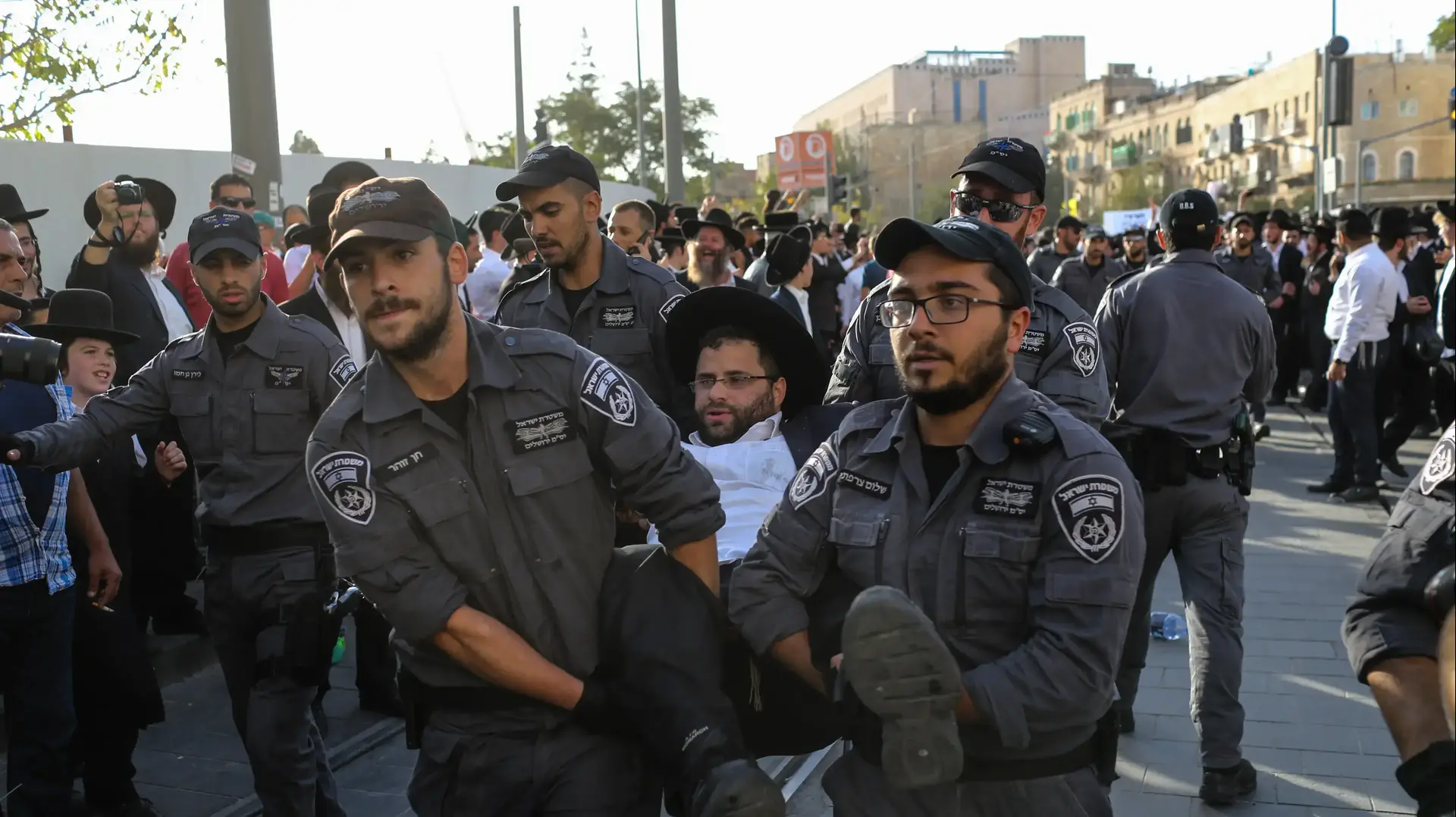 הפגנת חרדים של הפלג הירושלמי בירושלים 19 באוקטובר 2017 הפגנת חרדים של הפלג הירושלמי בירושלים 19 באוקטובר 2017