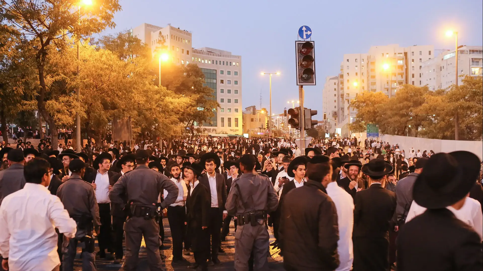 הפגנת חרדים של הפלג הירושלמי בירושלים 19 באוקטובר 2017