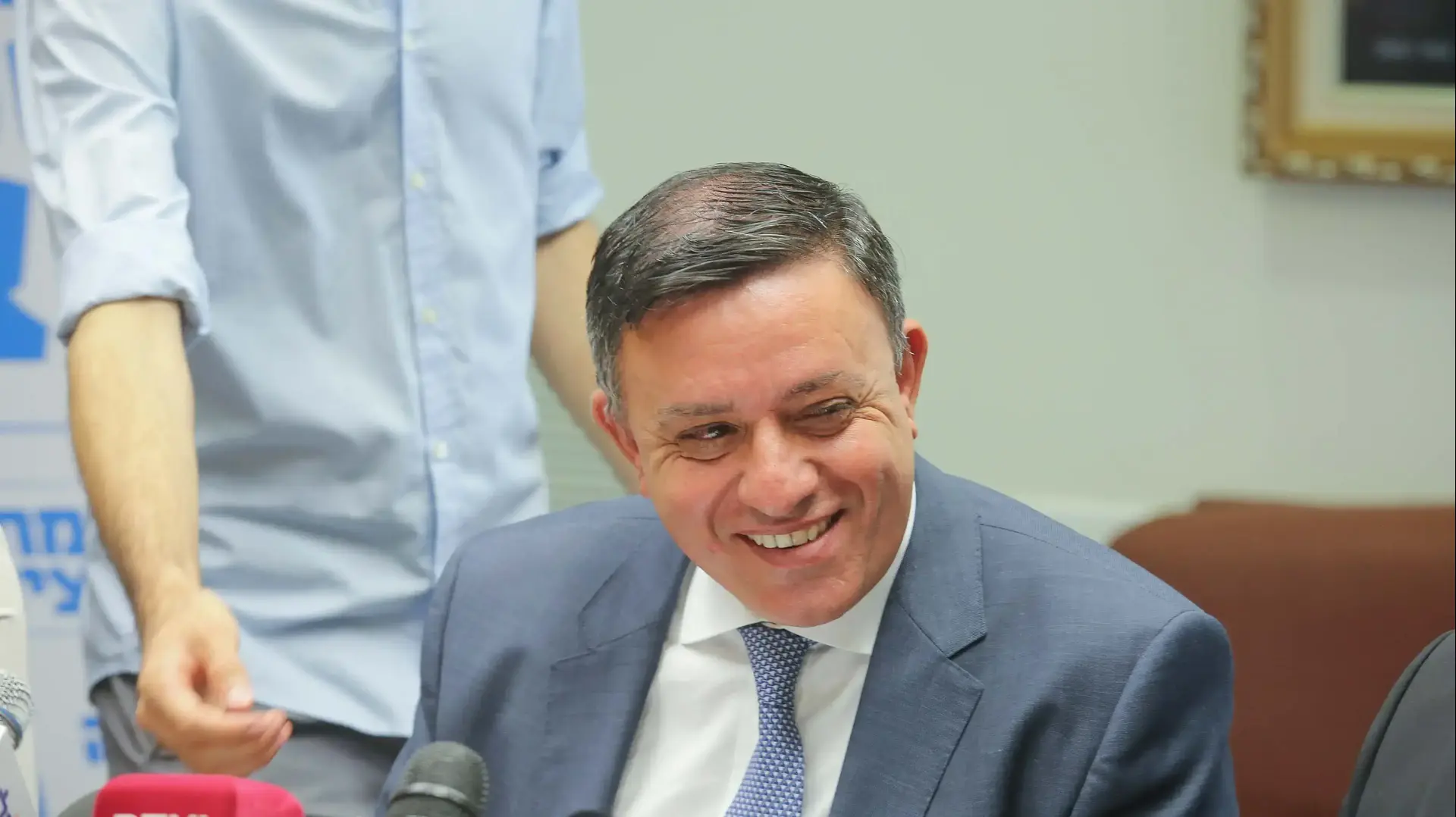 אבי גבאי בישיבת סיעה המחנה הציוני פתיחת מושב הכנסת 23 באוקטובר 2017 אבי גבאי בישיבת סיעה המחנה הציוני פתיחת מושב הכנסת 23 באוקטובר 2017