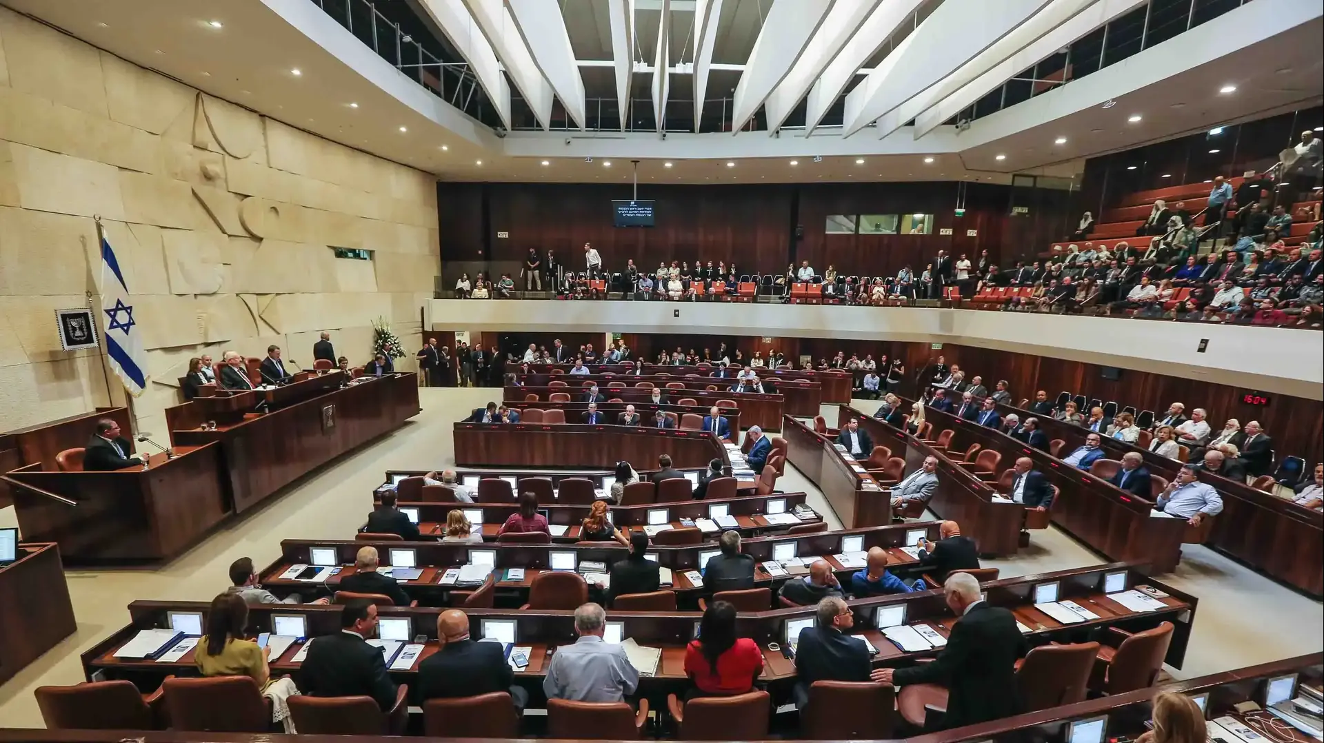 פתיחת מושב הכנסת מליאה 23 באוקטובר 2017