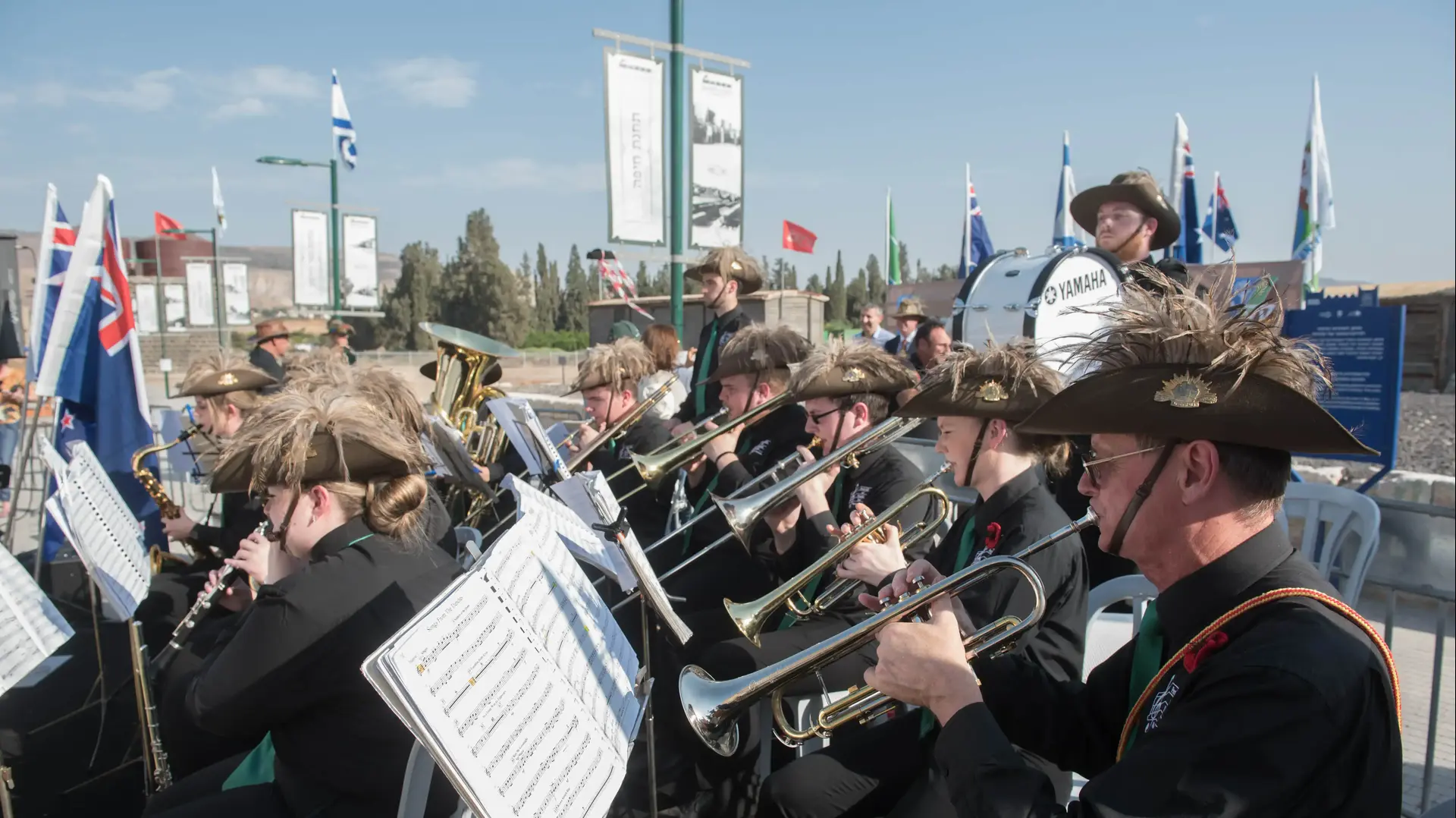טקס לציון 99 שנים לכיבוש תחנת רכבת צמח בידי האוסטרלים טקס לציון 99 שנים לכיבוש תחנת רכבת צמח בידי האוסטרלים
