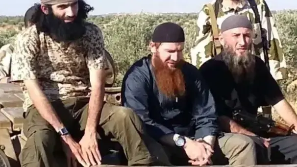 לוחמים צ'צ'נים בשורות דאעש לוחמים צ'צ'נים בשורות דאעש