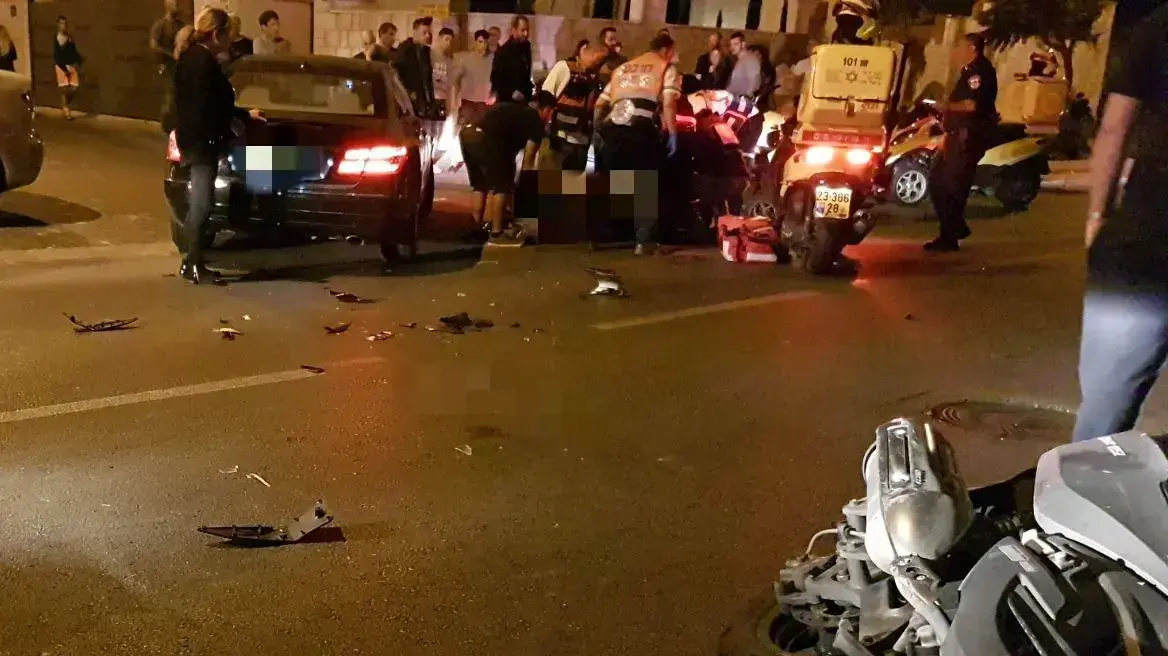 רוכב אופנוע נפצע אנושות בראשון לציון 26.10 רוכב אופנוע נפצע אנושות בראשון לציון 26.10