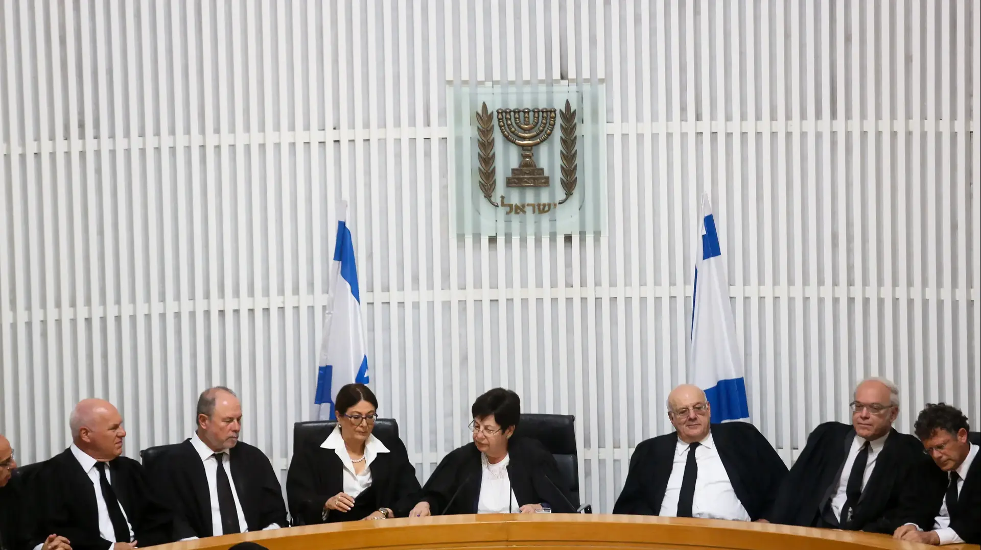 איילת שקד טקס פרישת נשיאת בית המשפט העליון, מרים נאור, בית המשפט העליון, ירושלים איילת שקד טקס פרישת נשיאת בית המשפט העליון, מרים נאור, בית המשפט העליון, ירושלים