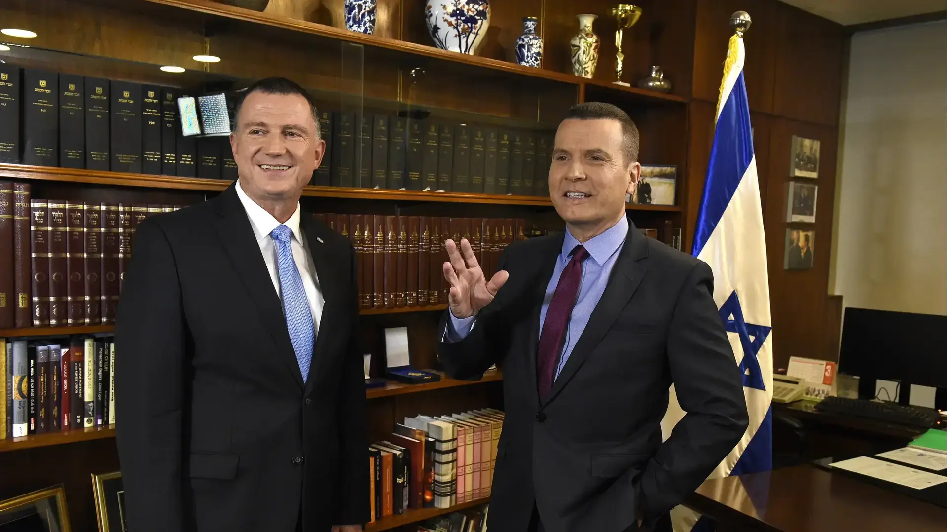 וואלהTALK יעקב אילון וח"כ יולי אדלשטיין יו"ר הכנסת - הראיון המרכזי וואלהTALK יעקב אילון וח"כ יולי אדלשטיין יו"ר הכנסת - הראיון המרכזי