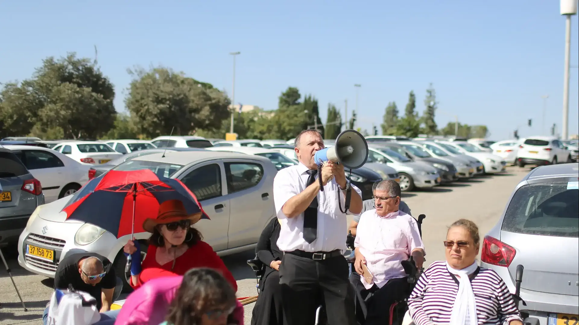 הפגנת נכים מחוץ לכנסת, ירושלים 29 באוקטובר 2017 הפגנת נכים מחוץ לכנסת, ירושלים 29 באוקטובר 2017