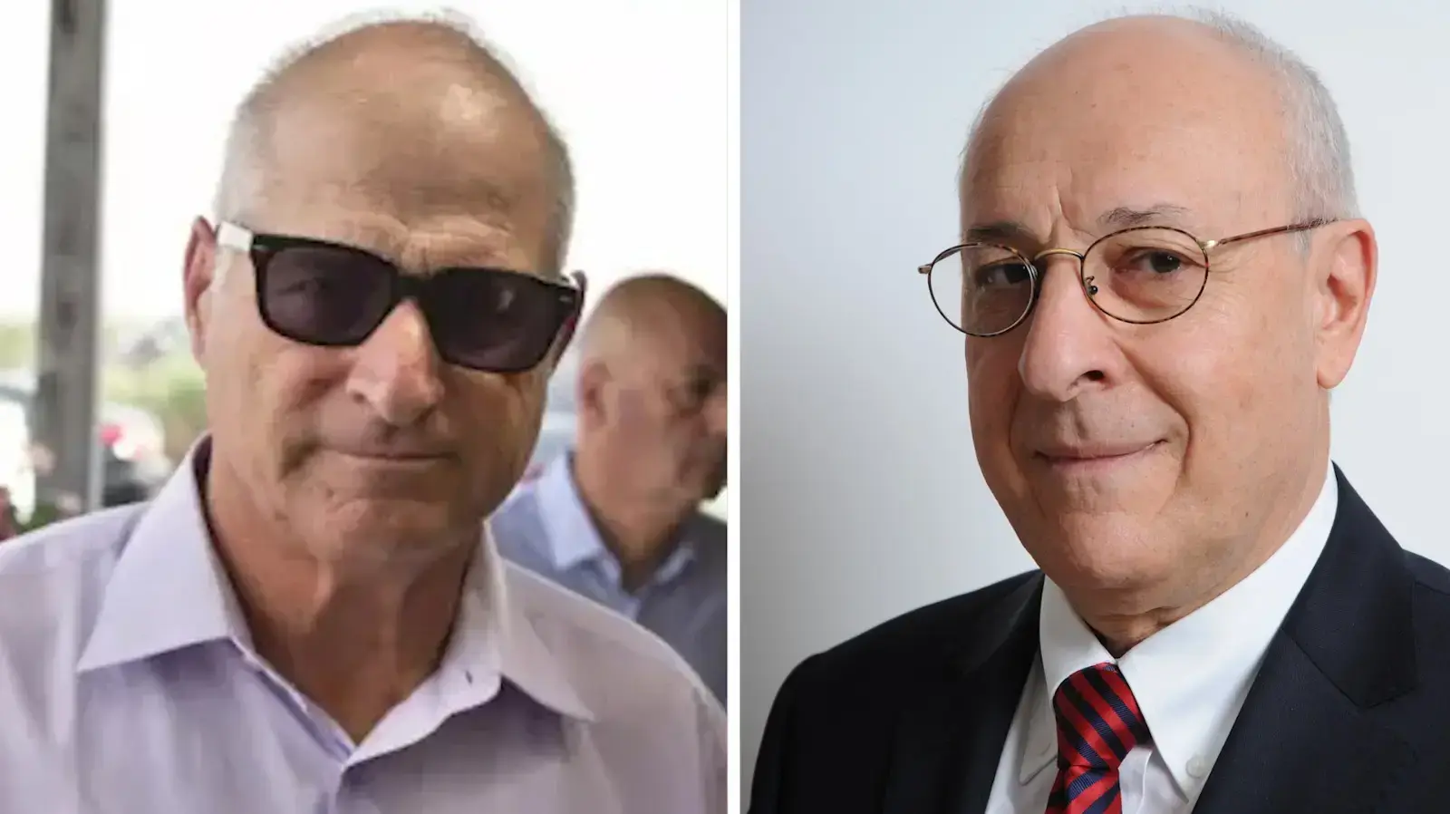 מפוצלת של דוד שמרון ויצחק מולכו החשודים המרכזיים בפרשת הצוללות 