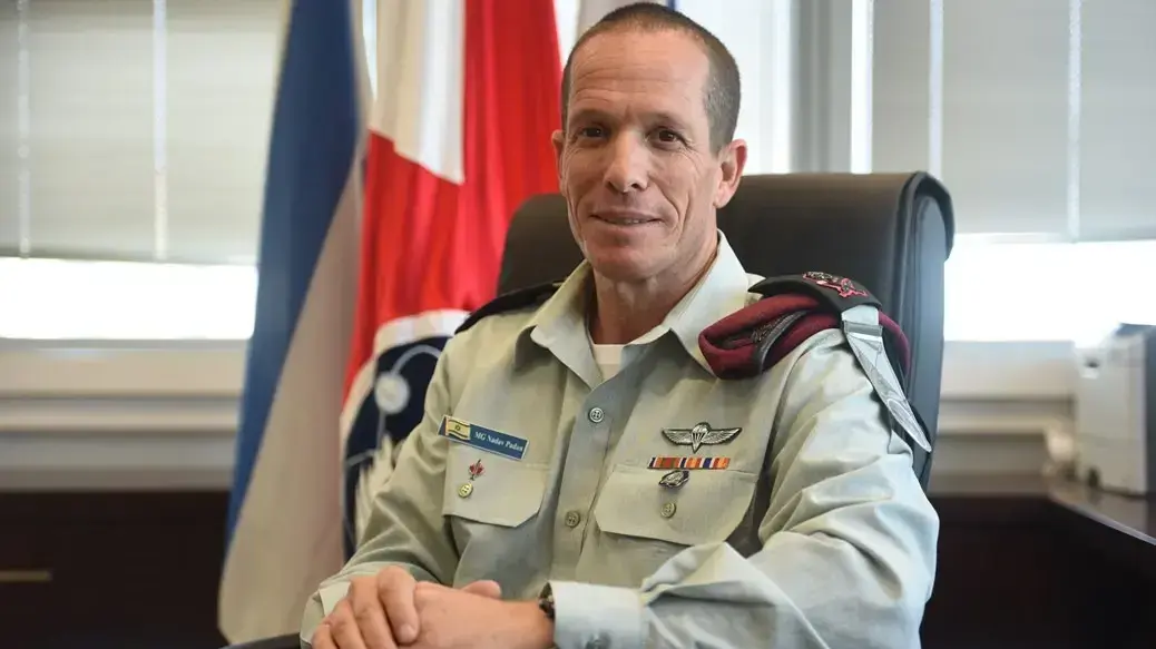 אלוף נדב פדן מפקד פיקוד המרכז
אלוף נדב פדן מפקד פיקוד המרכז