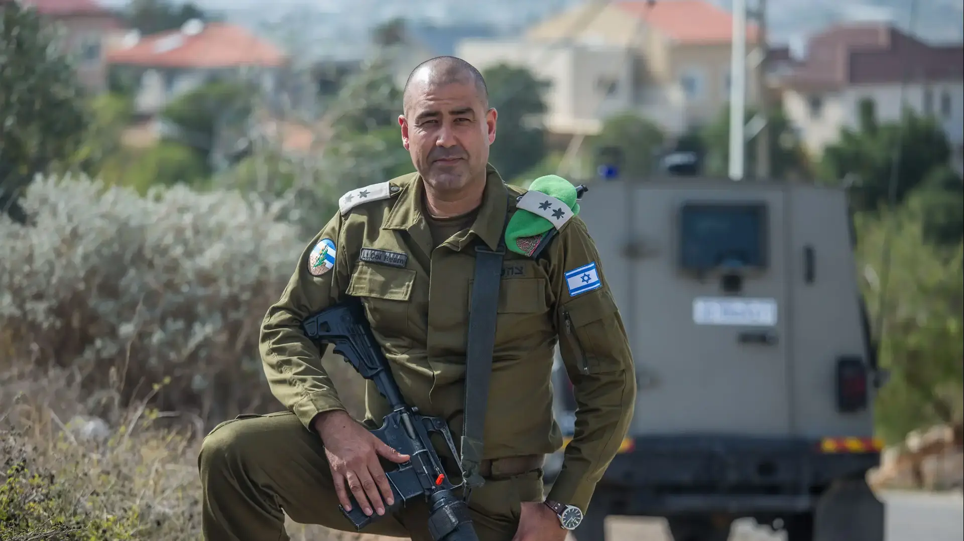 סקירה במת"ק עם רמת"ק אפרים המסיים תפקיד, סא"ל ראים פלאח, 12 בנובמבר 2017