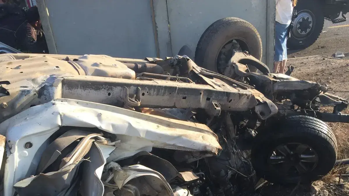 תאונת דרכים בין מערבל בטון לרכב בצומת יפתח 15 בנובמבר 2017 תאונת דרכים בין מערבל בטון לרכב בצומת יפתח 15 בנובמבר 2017