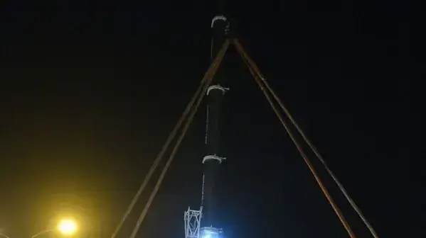 עבודות שיקום גשר רמת אלחנן בבני ברק מעל כביש 4, 16 בנובמבר 2017 עבודות שיקום גשר רמת אלחנן בבני ברק מעל כביש 4, 16 בנובמבר 2017