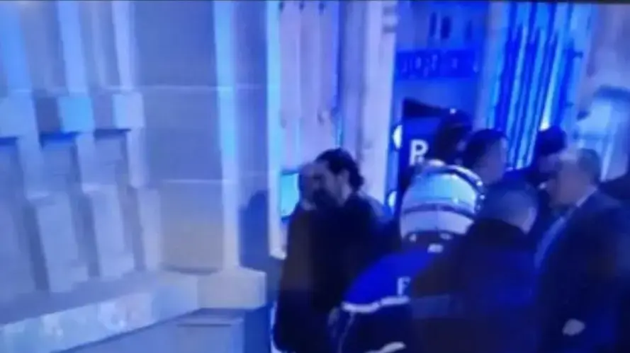 ראש ממשלת לבנון המתפטר סעד אל-חרירי מגיע לפריז, נובמבר 2017 ראש ממשלת לבנון המתפטר סעד אל-חרירי מגיע לפריז, נובמבר 2017