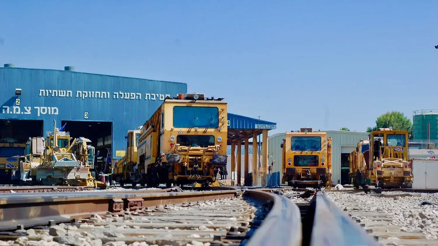 הכלים הכבדים של רכבת ישראל הכלים הכבדים של רכבת ישראל