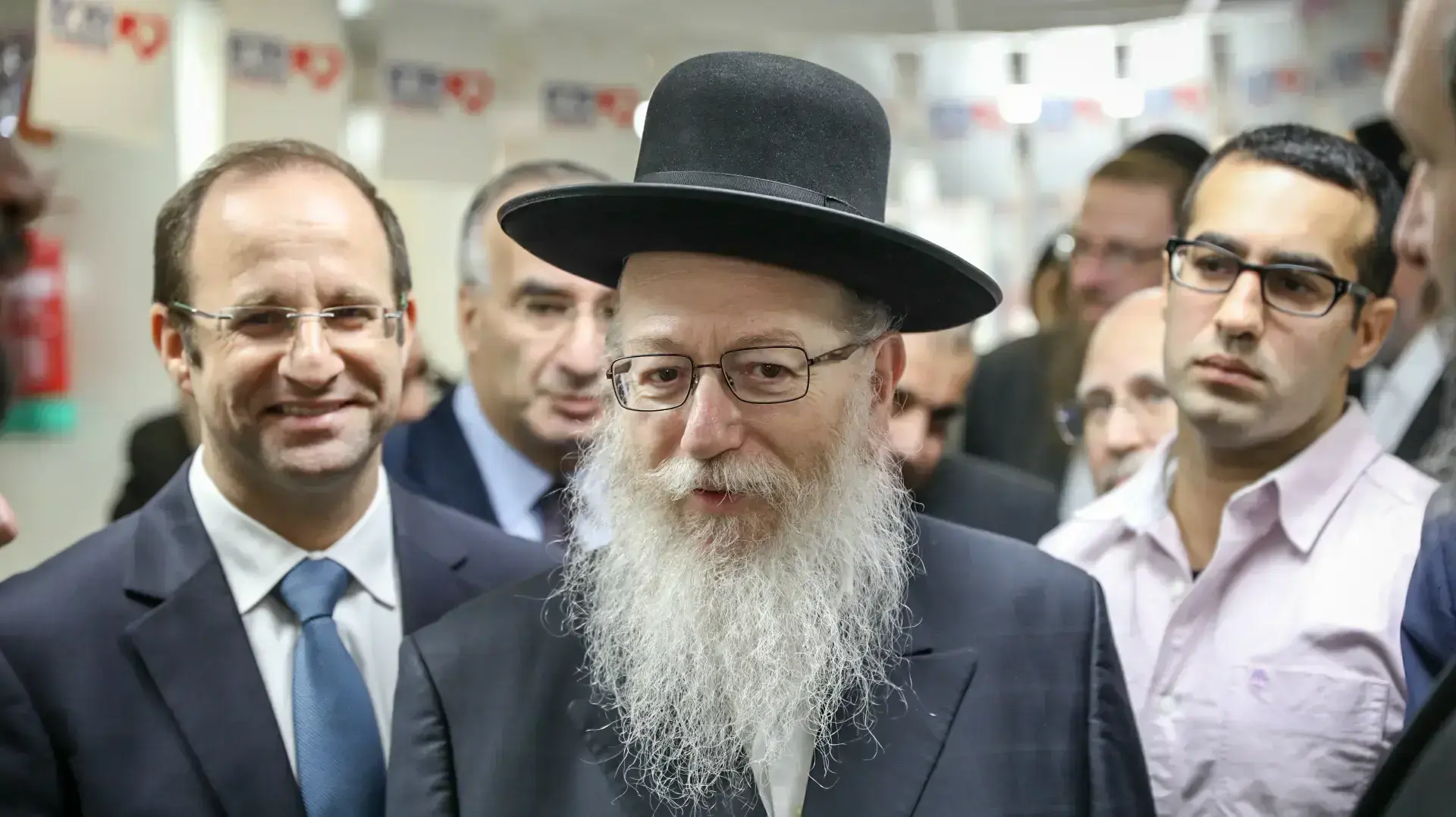 טקס השקת שירותי 'טרם' בנוכחות ליצמן, ביתר עילית 27 בנובמבר 2017 