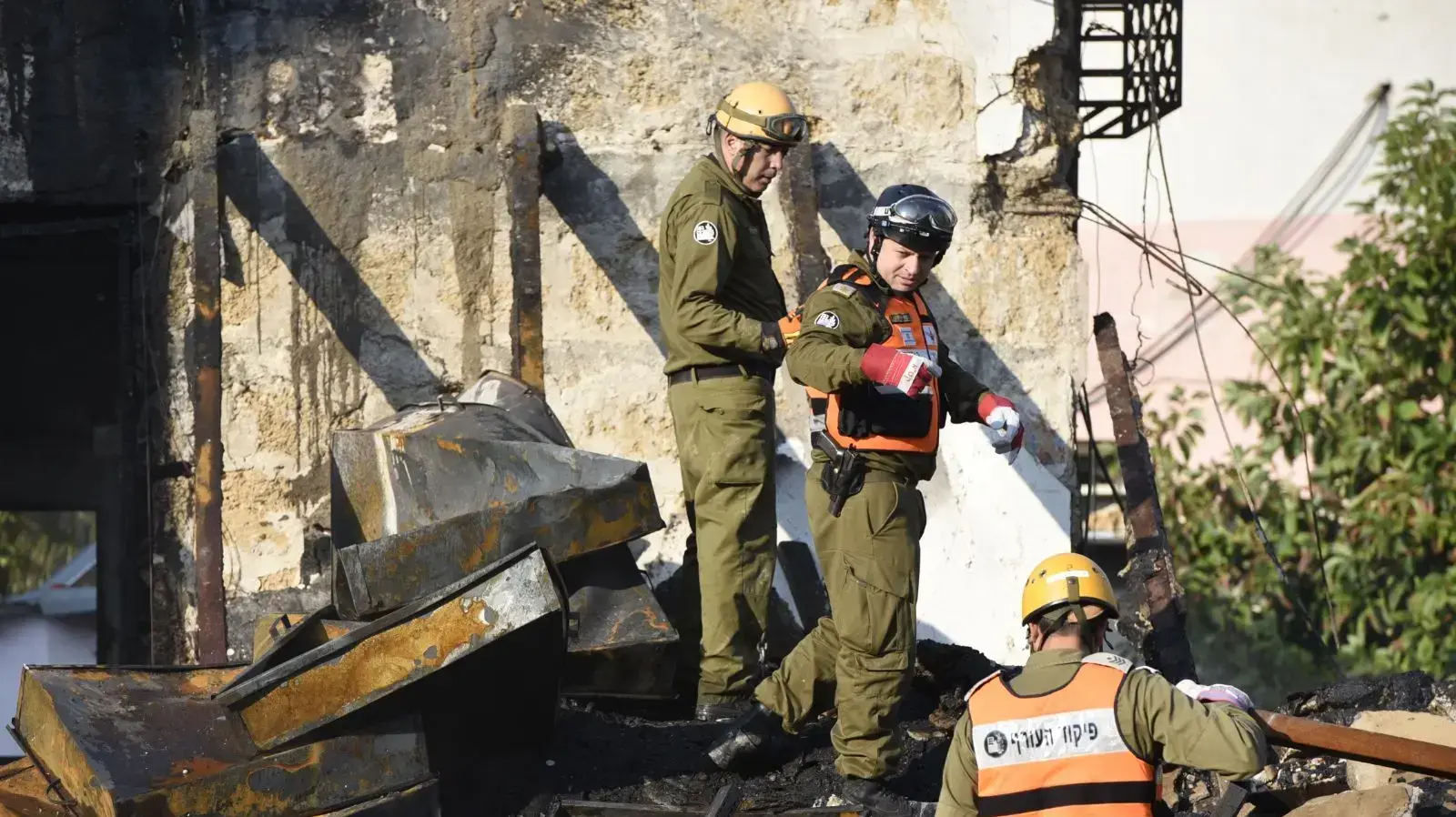 פיקוד העורף בפיצוץ בבניין ברחוב יפת ביפו, 28 בנובמבר 2017 פיקוד העורף בפיצוץ בבניין ברחוב יפת ביפו, 28 בנובמבר 2017